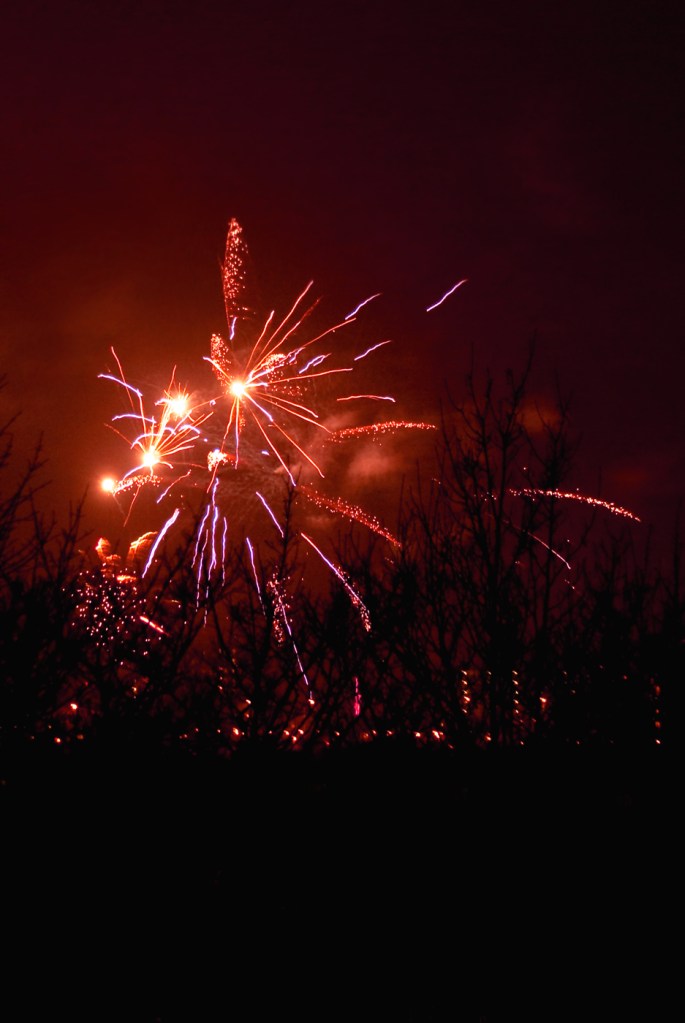 Fireworks 1 New years night, Jan.1, 2012
